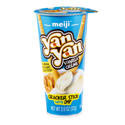 Yan Yan Vanilla Cream Dip - Meiji - 2oz
