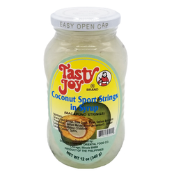 Macapuno Coconut String in Syrup - Tasty Joy - 12oz