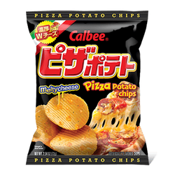 Calbee Pizza Flavored Potato Chips - 2.5oz