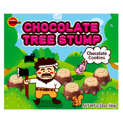 Bourbon Milk Chocolate Tree Stump Biscuits (Kikori No Kirikabu) - 2.3oz
