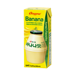 Banana Milk Drink - Binggrae - 6.8oz