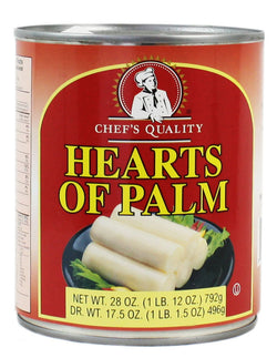 Hearts of Palm (Whole) - Chef's Quality - 28oz