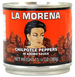 Chipotle Peppers in Adobo Sauce - La Morena - 13oz