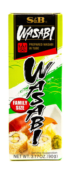 S&B Wasabi Paste in Tube - 3oz