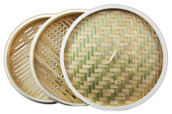 Bamboo Steamer Set 12"